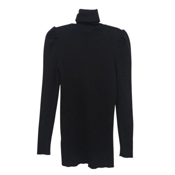 Emilio Pucci Turtleneck Sweater Italian Black Virgin Wool - Picture 6 of 11